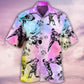 Karate Dogs Hawaiian Shirt Design Detail For Beach Days And Holiday Travel
