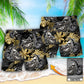Bobber Motorcycle Tropical Style Personalized Photo Beach Shorts Design View For Poolside Relaxation And Holiday Trips