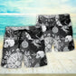 Fire Dragon Gothic Compass Baroque Beach Shorts Pattern Detail For Relaxed Warm Weather Outfits