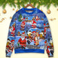 Christmas Santa Drunk Beer Troll Cheerful Sweater For Winter Parties Seasonal Adventures And Relaxed Everyday Styling