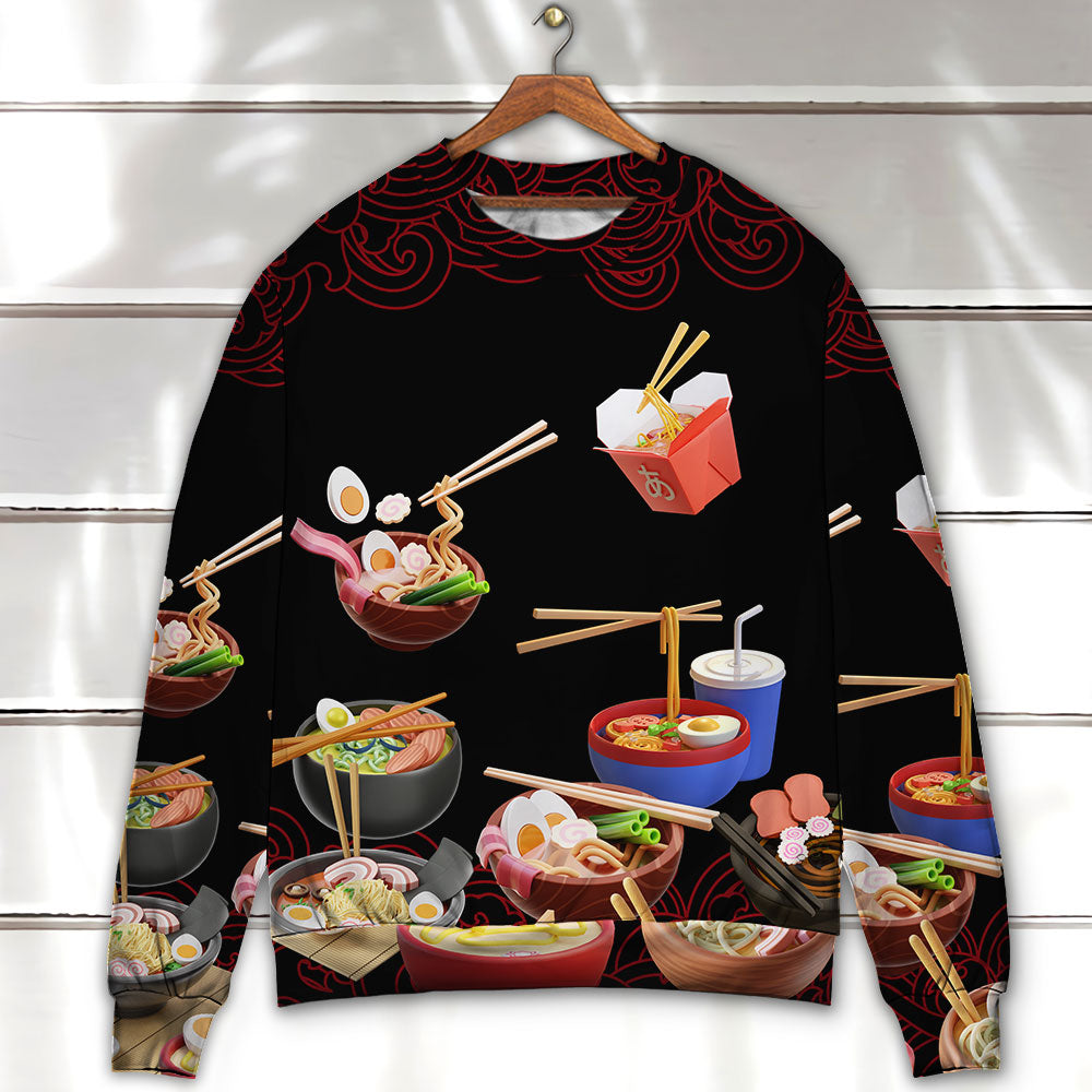 Ramen Fast Food Delicious Sweater For Everyday Outfits Seasonal Parties And Thoughtful Gifting