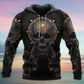 Golden Skull True King Hoodie For Alternative Fashion Events And Relaxed Everyday Wear