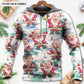 Christmas Santa Summer Beach Hoodie For Festive Days Casual Adventures And Thoughtful Seasonal Gifting