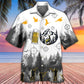 Beer Hunting Maybe People Hawaiian Shirt Design Detail For Sunny Adventures And Casual Wear