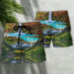 America National Parks Landscape Beach Shorts For Outdoor Gatherings And Comfort
