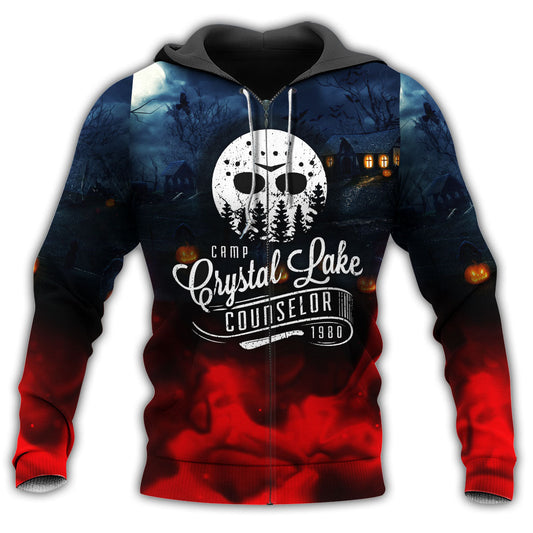 Halloween Horror Movie Night Hoodie For Halloween Style Outdoor Activities And Relaxed Outfits