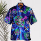 Neon Dart Light Sign Awesome Hawaiian Shirt For Summer Events And Casual Outdoor Wear