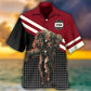 Veteran May Struggle Quit Hawaiian Shirt Pattern Detail For Vacation Travel And Daily Wear