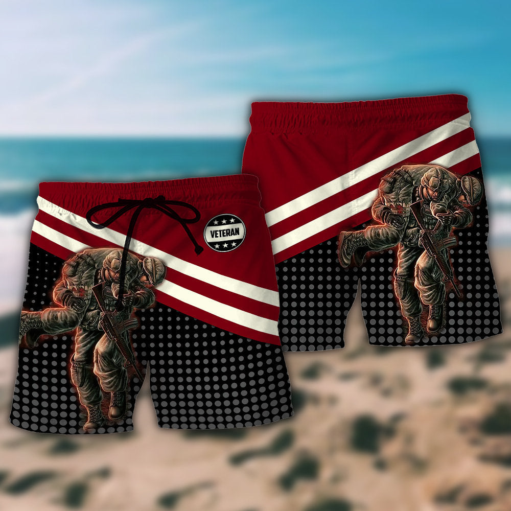 Veteran You May See Me Struggle Beach Shorts For Coastal Adventures And Relaxed Summer Wear
