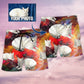 Cat Lover Various Style Personalized Photo Beach Shorts Design Detail For Casual Warm Weather Outfits