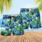 Farm Beach Shorts Pattern Detail For Tropical Escapes And Everyday Comfort