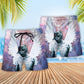 Amputee Blessings Positive Message Beach Shorts Artwork View For Seaside Trips And Casual Style
