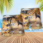 Dog Archeologist Digging Bones Beach Shorts For Summer Vacation And Coastal Travel