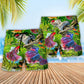 Aquarium Fish Freshwater Lover Beach Shorts For Summer Vacation And Coastal Travel