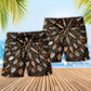 Hunting Arrowhead Camo Pattern Beach Shorts For Summer Vacation And Coastal Travel