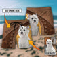 Dog Lovely Personalized Photo Beach Shorts Artwork Detail For Tropical Travel And Everyday Wear