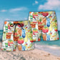 Cocktail Party Cocktail Party Fun Beach Shorts Print Detail For Beach Activities And Vacation Wear
