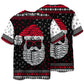 Retro Nordic Santa Christmas Short Sleeve Pajamas Set For Christmas Mornings And Relaxed Lounging