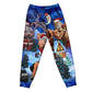 Strong Santa Christmas Short Sleeve Pajamas Set For Christmas Mornings And Relaxed Lounging