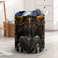 Skull Grim Reaper Dark Laundry Basket For Room Home Organizer
