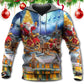 Christmas Snowman Family Love Light Hoodie For Festive Streetwear Winter Outings And Christmas Celebrations