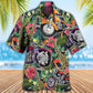 Motorcycle Motorcycles Saxophone Hawaiian Shirt Artwork View For Weekend Travel And Beach Style