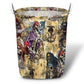Skull Amazing Pirate Hunting Laundry Basket For Clothes Toys And Blankets