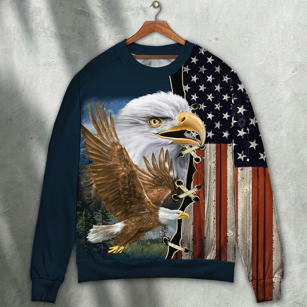 American Eagle Wildlife Faith Sweater For Relaxed Daily Outfits Travel And Seasonal Events