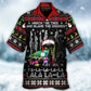 Black Funny Cat Wreck Tree Light Ugly Hawaiian Shirt Pattern View For Lightweight Everyday Style