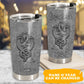 Dragon Fossil Scary Lover Personalized 20 Oz Tumbler For Coffee Travel And Daily Drinks
