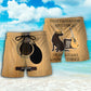 Guitar Dog Lover Fun Beach Shorts Pattern Detail For Sunny Outdoor Activities