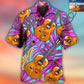 Guitar Various Custom Photo Hawaiian Shirt Pattern Detail For Summer Holidays And Outdoor Fun