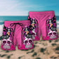Breast Cancer Awareness Fight Like A Girl Beach Shorts Design View For Summer Events And Coastal Getaways
