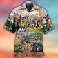 Tractor Cow Farm Hawaiian Shirt For Resort Getaways And Comfortable Summer Activities