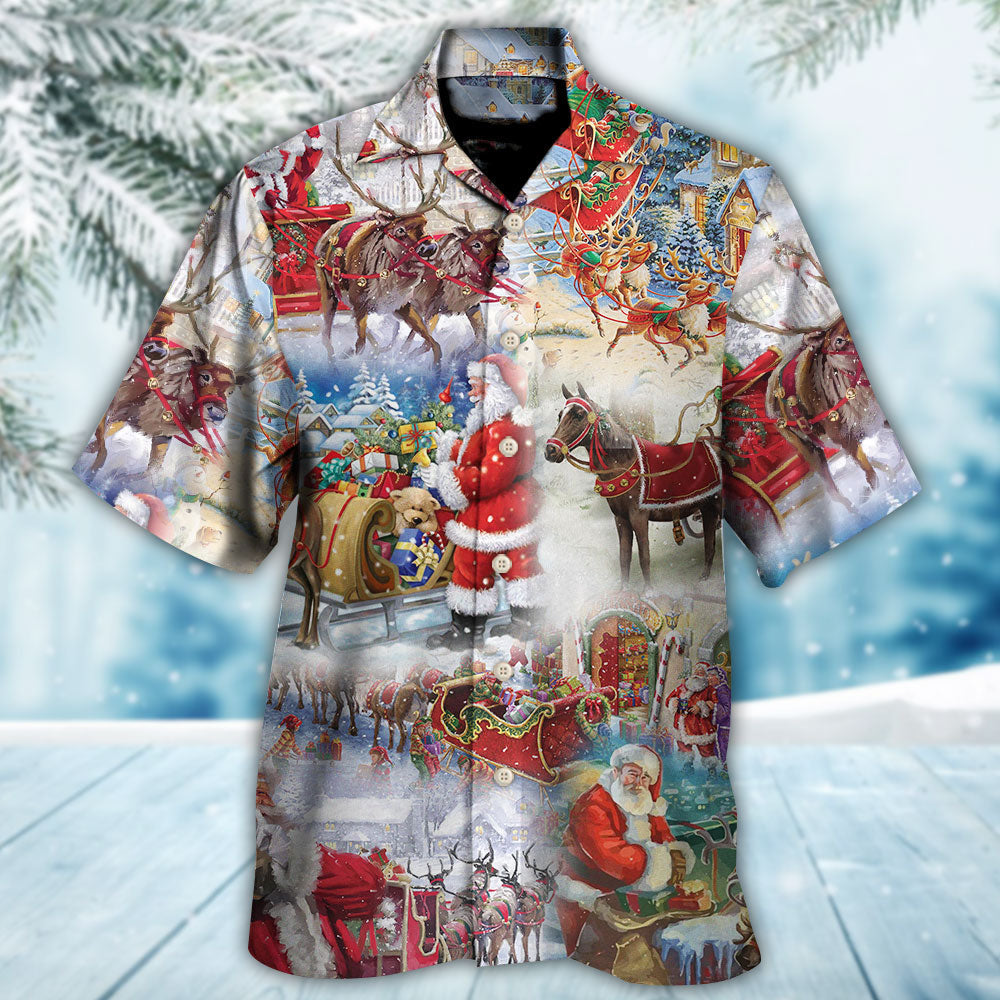 Magical Christmas Believe Hawaiian Shirt For Coastal Adventures And Warm Weather Wear