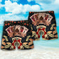Poker Lose Win Beach Shorts Pattern Detail For Relaxed Weekends And Distinctive Seasonal Style