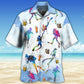 Diving Beer Hawaiian Shirt Artwork Detail For Resort Trips And Outdoor Activities