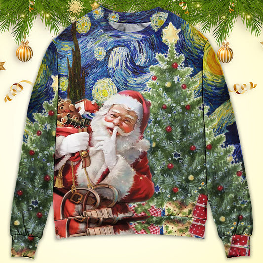 Christmas Shhh Secret Gift For You Sweater For Winter Parties Seasonal Adventures And Relaxed Everyday Styling