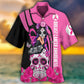 Breast Cancer Awareness Hope Strength Hawaiian Shirt For Beach Days, Summer Outings, And Thoughtful Gift Giving