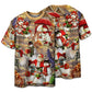 Snowman Couple Christmas Short Sleeve Pajamas Set For Christmas Mornings And Relaxed Lounging