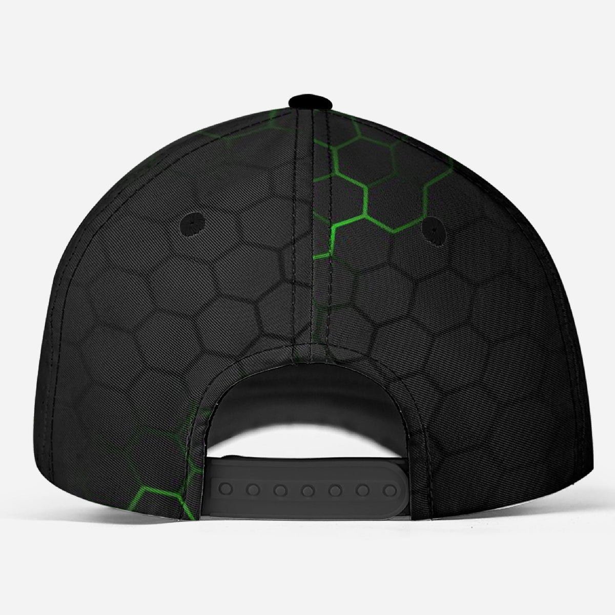Custom Green Neon Racing Personalized Name Classic Cap For Comfortable Daily Wear Travel And Weekend Outings