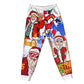 Dancing Santa Christmas Short Sleeve Pajamas Set For Winter Nights And Thoughtful Gifting