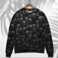 Skull Bold Rebel Attitude Sweater For Alternative Fashion Events And Thoughtful Seasonal Gifts