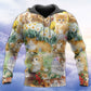 Cat Lover Artistic Hoodie For Animal Enthusiasts Outdoor Activities And Daily Wear