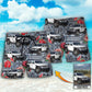 Car Floral Various Style Personalized Photo Beach Shorts Artwork Detail For Tropical Travel And Everyday Wear