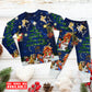 Nativity Christmas Celebration Long Sleeve Pajamas Set For Christmas Sleepwear And Family Lounging