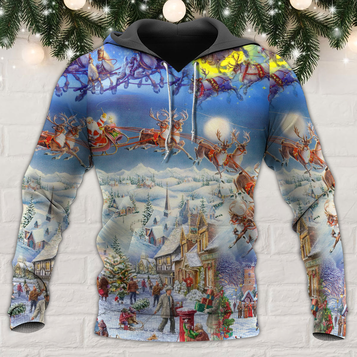 Christmas Santa Kind Hoodie For Festive Family Moments Winter Wear And Holiday Gift Ideas