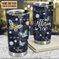 Butterfly Jewelry Jeans Personalized 20 Oz Tumbler For Coffee Travel And Daily Drinks