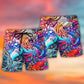 Colorful Octopus Lover Creative Beach Shorts For Beach Trips And Relaxed Vacation Styling