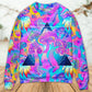 Psychedelic Mushroom Magical Eye Sweater For Creative Spirits Travel Parties And Comfortable Casual Wear